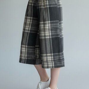 Woolblend Skirt Pants